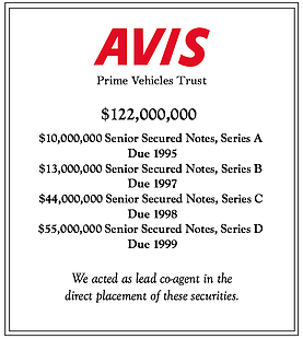 AVIS Prime Vehicles Trust