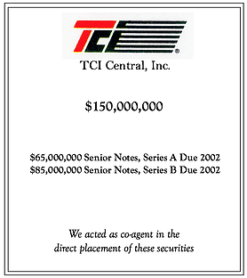 TCI Central, Inc.