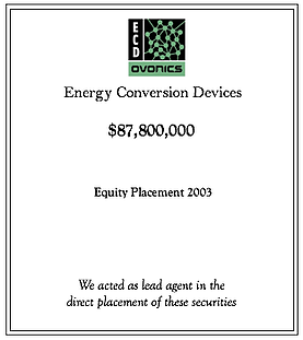 Energy Conversion Devices